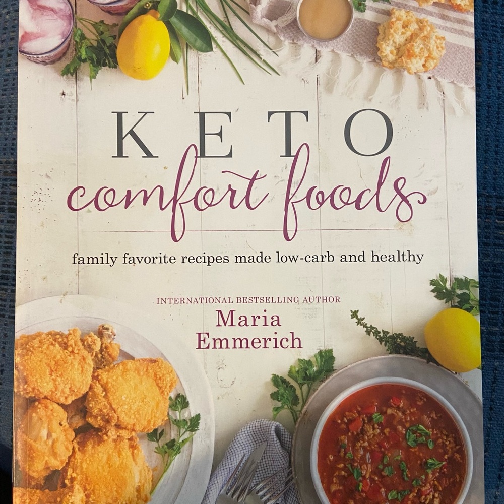 Keto Comfort Foods Cookbook